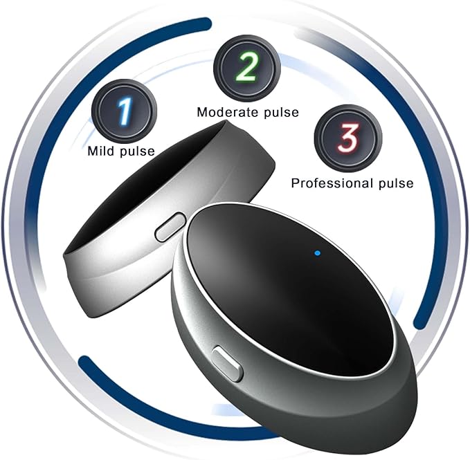 Smart Guard Anti Snore Device, Professional Anti-Snoring Device, Sleep Apnea Relief, Pulse Anti-Snoring Device for Men Women