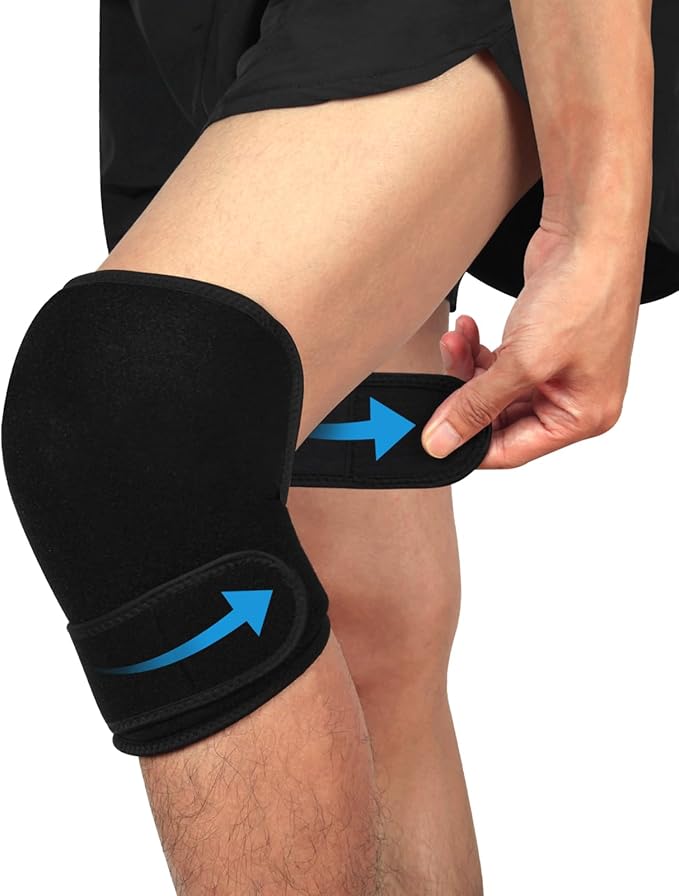 2 PCS Gel Ice Pack Wrap with Straps for Knee,Elbow,Shoulder,Wrist & Back,Reusable Ice Packs for Injuries, Inflammation & Recovery Hot Cold Therapy Long Style