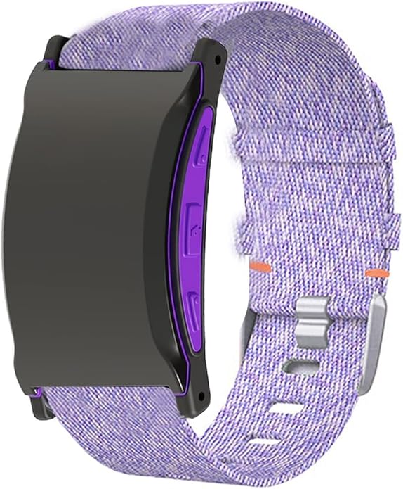 Lamshaw Compatible with Shock Clock Max Band, Breathable Nylon Woven Fabric Replacement Accessory Strap Compatible for Pavlok Shock Clock 3, Max
