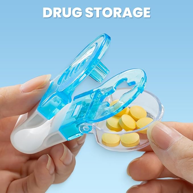 Pill Popper, 2025 Portable Pill Taker Remover Pill Extractor Tool Pill Popper Tool Blister Pack Opener Popper Assistance Tool Portable Pill Taker Household Gadgets for The Elderly, Disabled (2Pack)