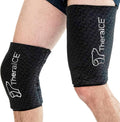 TheraICE Knee Ice Pack Wrap PRO Compression Sleeve for Injuries | Reusable Gel Cold Packs Brace Cold Wrap Recovery for Meniscus ACL MCL Surgery | FocusZone for Extra Cooling & Pressure | Women & Men