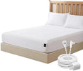 Grounding Sheets Queen Size, 12% Pure Silver, Grounded Bed Sheet with Deep Pockets, Improved Sleep, Earth Connecting Bedding, Beige