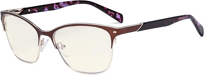 Eyekepper Ladies Blue Light Glasses - Digital Eyeglasses for Women Blocking Computer Screen UV Rays