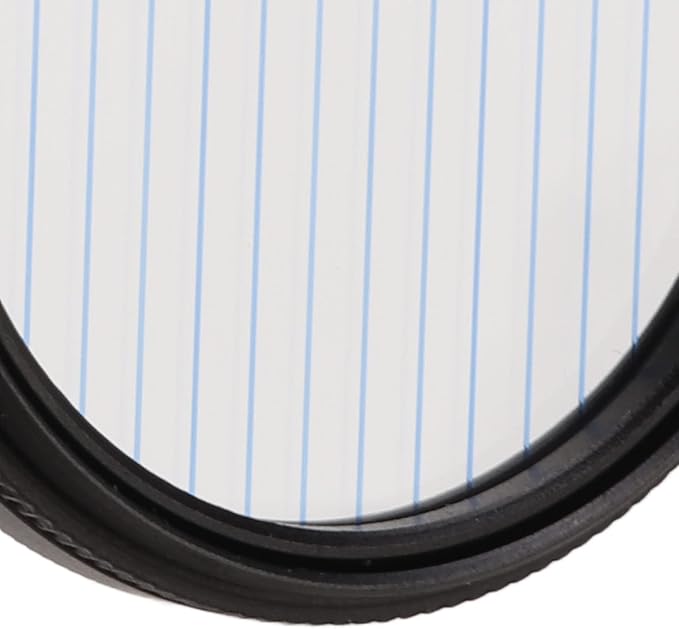 Special Effects Filter, 37mm 40.5mm 43mm 46mm 49mm Special Effects Lens Filter Anamorphic Special Effects Filter,for Most of Digital Cameras on The Market(49mm)