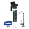 Frizzlife SW15F Multi-Layer Under Sink Water Filter, Reduces Chlorine, Lead, Fluoride, Heavy Metals, VOCs, Bad Taste & Odor, NSF Certified, 5min DIY Install, 3s Replacement