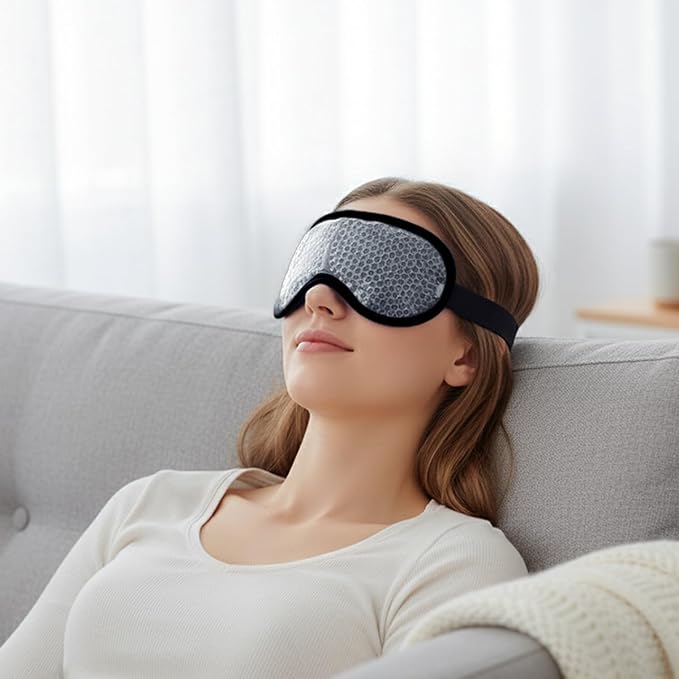 Reusable Hot or Cold Gel Bead Eye Mask