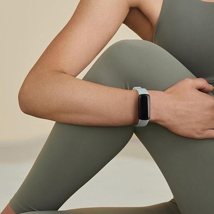 6-Pack Bands for Fitbit Inspire 3 Bands for Women Men, Soft Silicone Adjustable Wristband Replacement Straps Compatible with Fitbit Inspire 3 Fitness Tracker