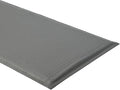 2 x 5 FT Anti Fatigue Mats Industrial 15/16 Inch Thick Soft Sponge Ergonomic Mat Durable Heavy Duty Diamond Plate for Standing Non Slip Industrial Grade Floor Mat for Leg & Back Pain (Gray)