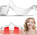 Under Eye Light Therapy Device, Red Light Therapy Glasses, 3 Modes Microcurrent Eye Massager, Red Light Eye Mask for Eye Bags Dark Circles Puffiness Wrinkles Fine Lines
