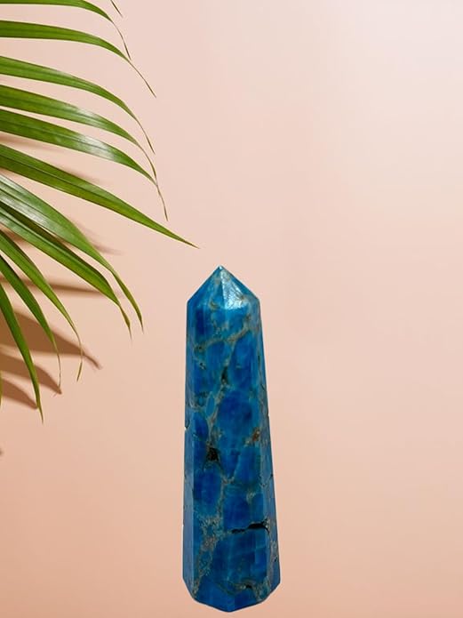 WholesaleGemShop 3 Inch Gemstones Obelisk Tower Jumbo Facet Aura Rock Crystal Natural Polished Earth Wand Spirit