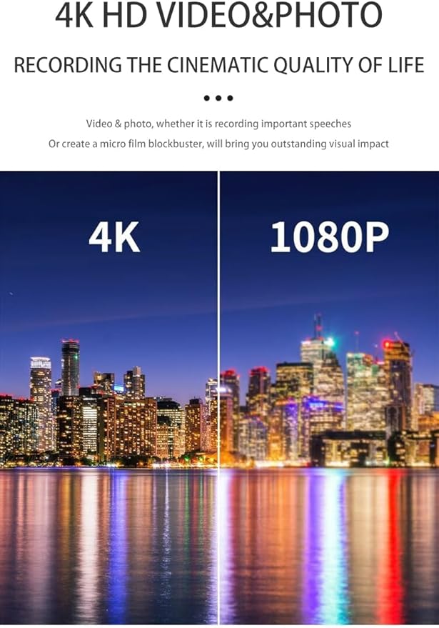 4K Digital Camera for Photography, 64MP Vlogging Camera for, 18X Digital Zoom, Autofocus Video Camera, 2.8in 180° Flip Screen, Compact Camera for Beginner