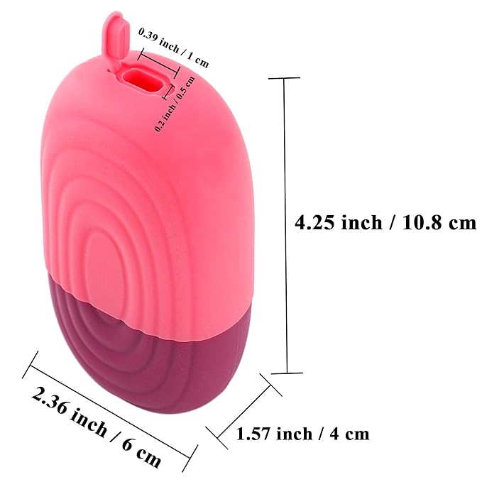 Silicone Facial Ice Roller for Face and Eye Puffiness, Reusable Ice Cube Mold for Skin Icing, Facial Massage and Skin Firming
