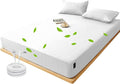 Grounding Sheets King Size, Grounding Fitted Sheet 76x80x15 in,10% Pure Silver Fiber, Grounded Bed Sheets for Improved Sleep & Wellness (White, King)