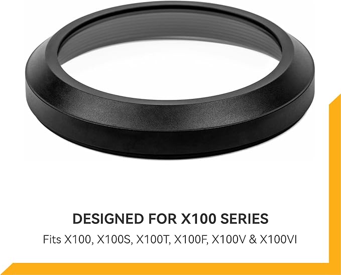 NiSi NC UV Filter for FUJI FUJIFILM X100VI / X100V / X100F / X100T / X100S / X100 - 49mm Lens Protector Camera Filter (Black)
