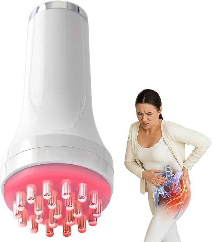 DiDEER Sciatica Pain Relief Devices, Deep Tissue Massager with Multi-Mode Technology,Heat & Light, Targeted Relief for Sciatic Nerve & Lower Back Pain