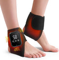 2-Pack Ankle Heating Pad, Cordless Ankle Massager with Heat, Heated Wraps for Foot & Ankle, 3 Heat & Vibration Settings, Auto Shut-Off, Gifts for Women Men