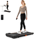 GYMAX Walking Pad, 340lbs 3 in 1 Treadmill with Remote & LED Display, 12 Preset Programs & 3 Countdown Modes, 0.5-4 MPH Under Desk Treadmill Walking Jogging Running Machine for Home Office Desk