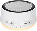 Sound Machine Night Light White Noise Machine with 30 Soothing Sounds 12 Colors Night Light Sleep Machine for Baby Kids Adults Brown Pink Nosie Machine with 32 Volume Levels for Office Home Travel