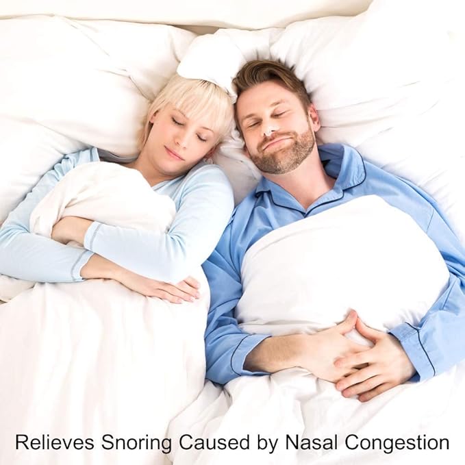 WoodyKnows Super-Support Nasal Dilator, Improves Sleep and Sports Airflow, Nasal Congestion and Nose-Related snoring aid (M 4Pack)
