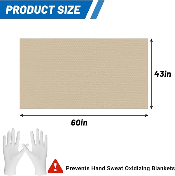 Faraday Fabric, 43" x 60"Faraday Cloth Military Grade Fabric Grade Protection Nickel Copper Faraday Cloth for WiFi, GPS