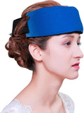 Headache Ice Pack Wrap with Strap, Reusable Gel Ice Pack for Injuries, Hot Cold Pack for Head Neck Knee Arms, 2 Flexible Gel Pack for Headache Relief, Migraine, Fever, Joint Pain, Muscle Soreness