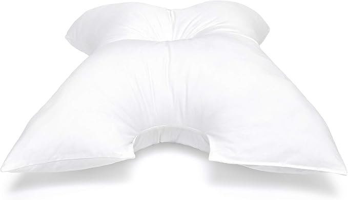 CPAP Pillow by Pillows with a Purpose - Jumbo Size - Unique Design with Contoured Cut-Outs - Hypoallergenic with Cover Included