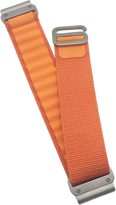 Custom Fit by Wrist Size, Small & Large Wrists, for Garmin Nylon Watch Band –– Compatible with QuickFit 20mm / 22mm / 26mm, Fenix 7, Instinct 2X, Forerunner, Epix, Tactix, MARQ, quatix, Approach