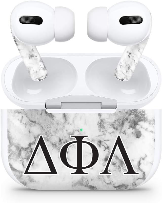 Apple AirPod Pro Skin 3M Custom Vinyl Wraps Decal Sticker Stylish Covers for Protection & Customization for 2019 Model A2190 - Delta Phi Lambda
