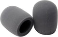 Fielect 2Pcs Microphone Cover Sponge Foam Mic Cover Handheld Microphone Windscreen Shield Protection Micro Foam Filter Gray for KTV Broadcasting