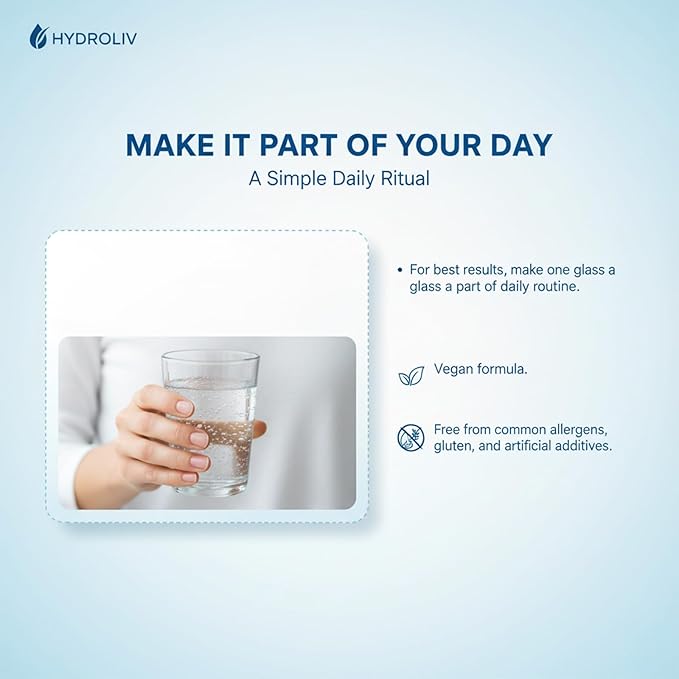 Hydrogen Water Tablets, Antioxidant-Rich, Supports Brain Energy & Health