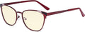Eyekepper Blue Light Filter Glasses for Women- Butterfly Design Computer Eyegalsses with Transparent Blue Lens