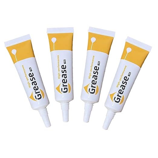 3D Printer Parts Gear Grease Lubricant Guide Rail Grease Optical Axis Lubricating Grease for Bambu lab P2S A1 X1 X1C P1P P1S a1Mini/Kobra 2 /kobra3/kobra s1/H2/Ender 3 V3 KE/Ender 3 V3/K1/K1C(4 Pack)