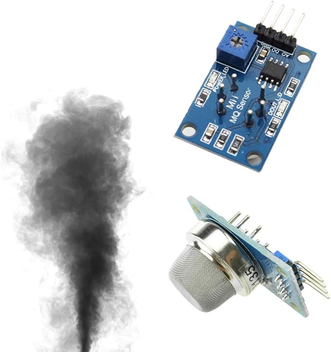 Ximimark 3Pcs MQ135 MQ-135 Air Quality Sensor Hazardous Gas Detection Module for Arduino