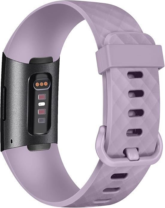 Vancle Bands for Fitbit Charge 4 Bands/Fitbit Charge 3 Bands Women Men[4 PACK], Classic Soft Replacement Sport Straps Wristbands for Fitbit Charge 4 / Charge 3 Fitness & Health Tracker