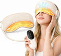 YETEE Head Massager with Heat,Head Massager for Headaches, Eye and Scalp Massager, Comfort Focused Massage Device, 3 Heat Levels, 4 Massage Modes, 6 Airbag Massage Zones