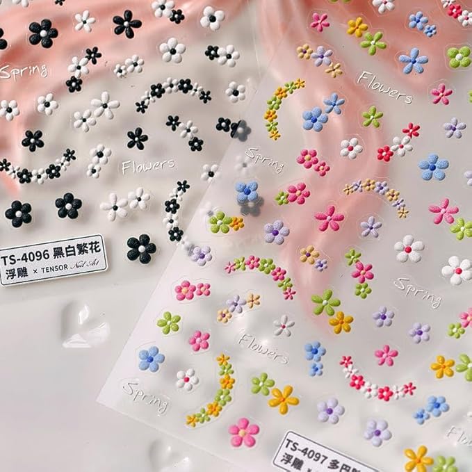 Small Cute Sticker 3D Relief Design Decals for iPhone 17 PRO / 17 PROMAX Cell Phone Camera Screen Lens,for NintendSwitch Game Handle Controllers，Scrapbooking Laptop Diary Planner Collage DIY (TS-4096)