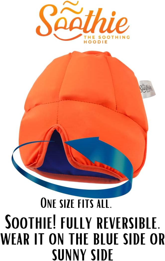 Soothie Migraine Cap & Headache Cap - Cooling Headache Relief Cap for Migraines, Tension & Sinus Pressure - Wearable Migraine Mask & Ice Head Wrap - Cold Compress Hangover Cap, Total Blackout