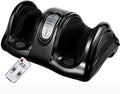 Giantex Shiatsu Foot Massager Machine for Feet, Leg Calf Ankle, Relieve Pain Spa Gift Deep Kneading Rolling Massage, Electric Shiatsu Foot Massager w/Remote, 4 Modes, Black