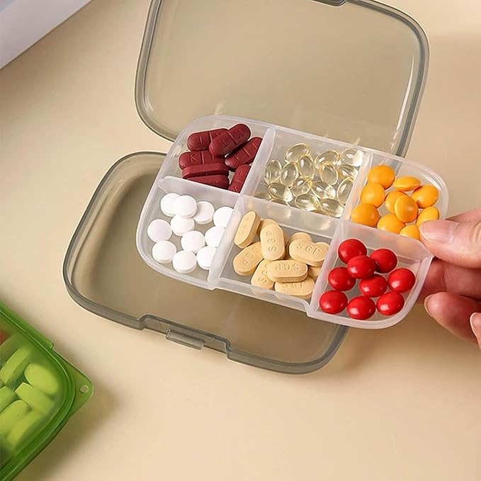 Weekly 7 Day Pill Organizer, Travel Pill Box, Pill case, Medicine Organizer, Pill Container, Pillbox 7 Day, Pill Dispenser, Medication Organizer, Pill Organizer Weekly