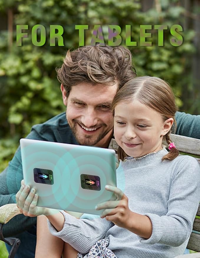 Stickers for Cell Phones/Laptops/Tablets/Devices/Equipment - 1.2 x 1.6 x 0.01 inches - Small, Lightweight and Stylish - Easy to Use - Fine and Durable - Applies to Everyone - [Reusable] - (10 Pcs)