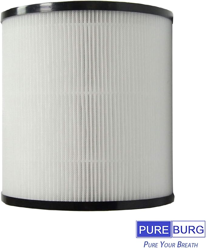 PUREBURG Replacement Filter Compatible with Roto APF-C9 Air Purifier,2-Pack H13 HEPA 4-Stage Filtration Activated Carbon Air Clean VOCs Odor