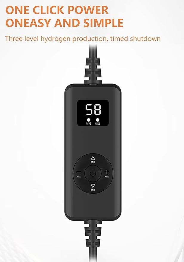 Hydrogen Bath Generator, 5000PPB Hydrogen Water Generator, Foot Bath SPA Machine, 3-Speed Hydrogen Production, Prevents Dry Skin/Relaxing