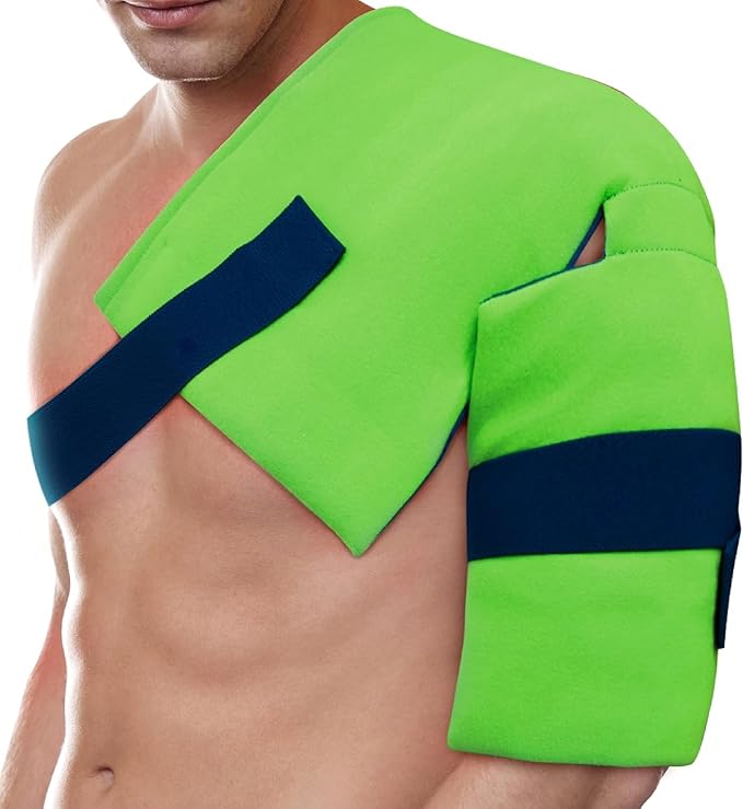 Polar Ice Shoulder Wrap - Reusable Wrap for Support After Injuries or Surgery - Flexible - Cold Therapy