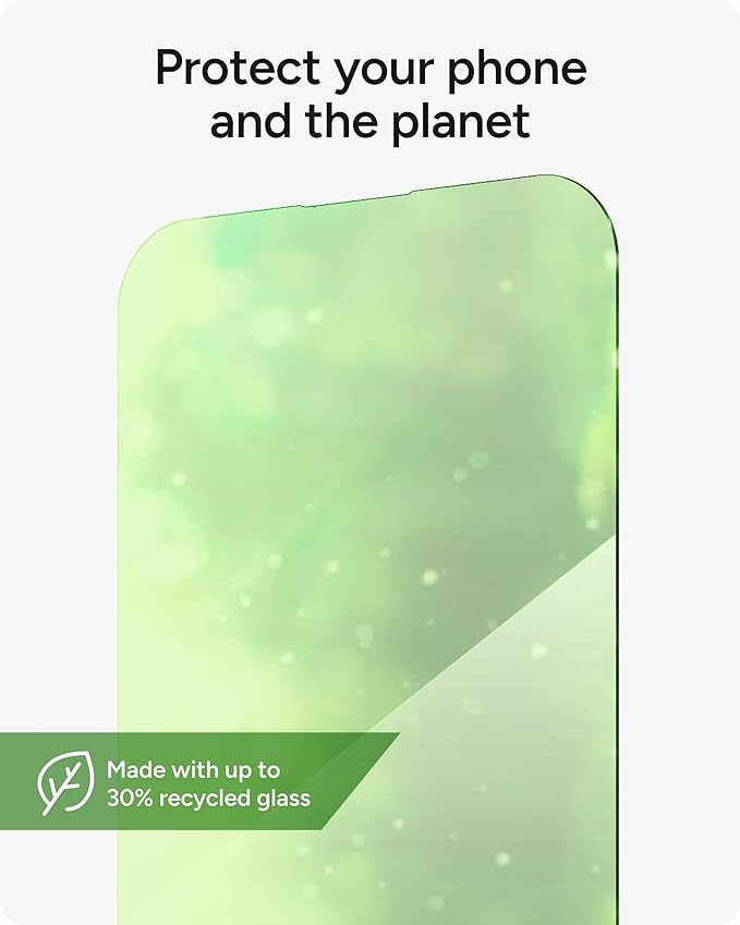 ZAGG XTR4 Screen Protector for iPhone 16 Plus - 11x Stronger Tempered Glass, Blue Light Filtration, Anti-Reflective Technology, Graphene Reinforced, InvisibleShield, Easy Dust-Free Installation