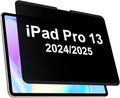IPROKKO Magnetic Privacy Screen Protector Compatible With iPad Pro 13 Inch M4 M5 (2024 2025, 7th 8th), Removable Anti Blue Light Glare Spy Private Filter Black Security Screen Cover for School Office Cafe