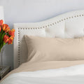 PeachSkinSheets Cooling Bed Sheets for Hot Sleepers - Ultra-Soft Breathable Luxury Microfiber Sheet Set, Moisture-Wicking, Deep Pocket, Oeko-TEX® (King Size, Almond Ivory)