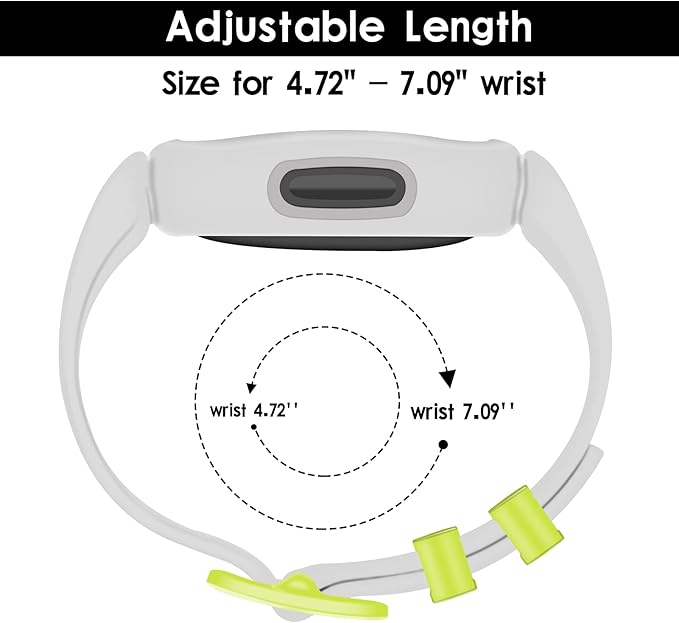 Silicone Bands Compatible with Fitbit Ace 3, Waterproof Soft Replacement Bands for Kids Boys Girls Bracelet Accessories Sports Band