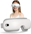Pinailon Eye Massager with Heat,Massaging Eye Mask with Heating & Music,Facial Massager,Relaxing Eye Care Headache Massager Equipment for Migraines Relax Eyeris for Her Him