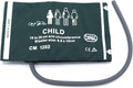 Blood Pressure Nylon Cuff with 50cm Single Tube for Pediatric Child 18-26 cm, Reusable Replacement NIBP Cuff with Inner Airbag for BP Monitor Machine