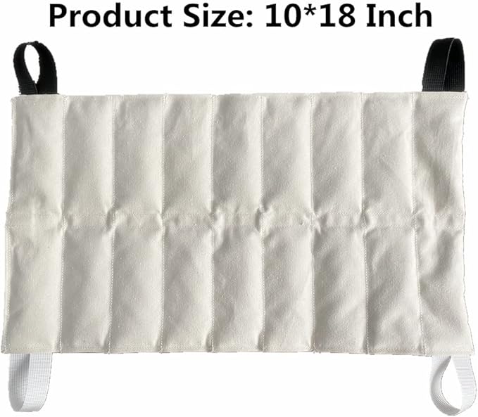UNI-GO Moist Heat Pack, Relieve Body Fatigue, Pain, Backache, Arthritis, Joint Stiffness, Sprains, Bruises, General Soreness and Spasms. (Large Size-10"x18")